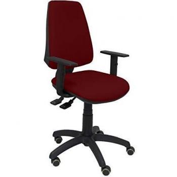Piqueras y Crespo Silla Elche S Bali Verde Brazos Regulables Ruedas Oficina, Tela, 109x46x46 cm