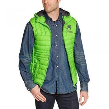 Geographical Norway Veracruz Assor B - Chaleco para hombre, color verde, talla L