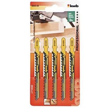 KWB 49620325 - Pack de 5 hojas de sierra de calar