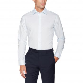 SELECTED HOMME Shdonepen-Cat Shirt Ls Noos, Camisa para Hombre, Azul