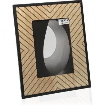 Portafotos Versa Cohen Madera MDF (1,8 x 29 x 25 cm) (13 x 18 cm)