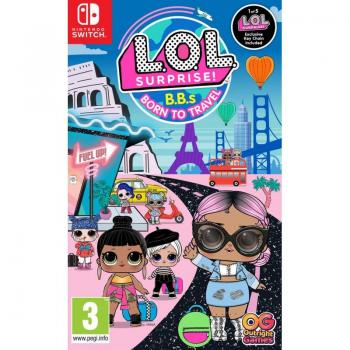 L.O.L. Surprise! B.B.s BORN TO TRAVEL - Juego para Consola Nintendo Switch, desarrollado por Outright Games, incluye personajes de la popular línea de muñecas L.O.L. Surprise!, ofrece una experiencia interactiva y divertida