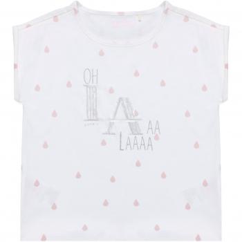 Esprit Kids RL1004312, Camiseta para Niñas, Blanco