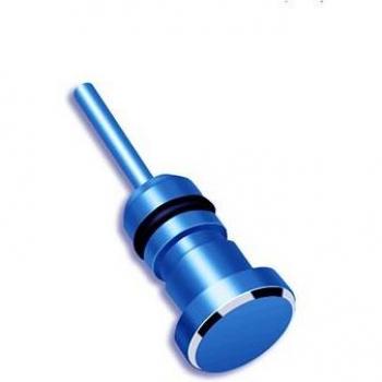 Enchufe Antipolvo para Auriculares 3.5mm AUX con Pin de Recuperación para iPhone 5, 6 Plus, PC y Portátil