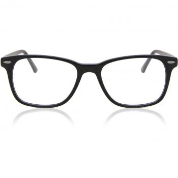 Cuadrado Montuta Completa Plástico Negros Armazones para Hombre - Gafas Anti-Azules - Arise Collective