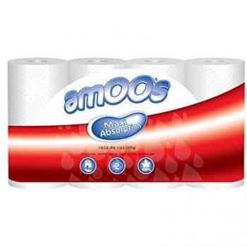 Amoos Rollos Cocina de 2 Capas - Paquete de 4 x 0 gr - Total: 0 gr