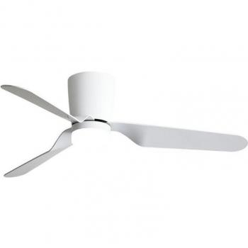 Fabrilamp Kochi Ventilador de Techo con Luz LED y Mando 33W Blanco