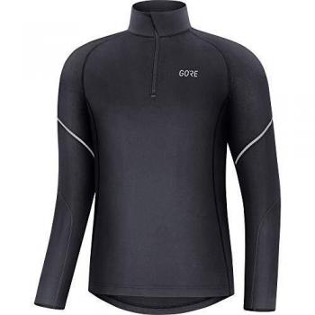 GORE WEAR M Camiseta de Manga Larga para Hombre, M, Negro