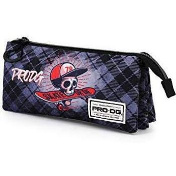 PRODG Skull-Estuche Portatodo Triple HS, Multicolor