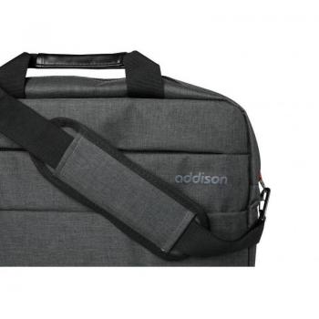 Maletín para portátil Addison 307014 de 35,8 cm (14.1) color gris