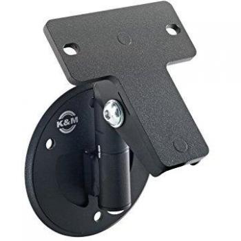 K&M Universal Speaker Wall Mount - Black Structure