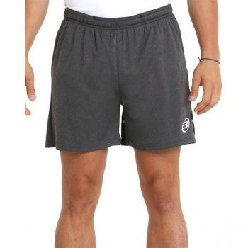 Short Bullpadel Orzar Negro Vigore - Pantalones cortos de pádel, color negro, diseño moderno, tejido ligero y transpirable, ajuste cómodo, ideal para entrenamiento y competición