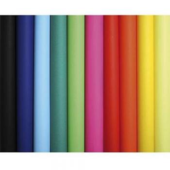 Papel para Póster Clairefontaine, 90 g/m², 60x80 cm, Colores Asortidos - Paquete de 10 Hojas