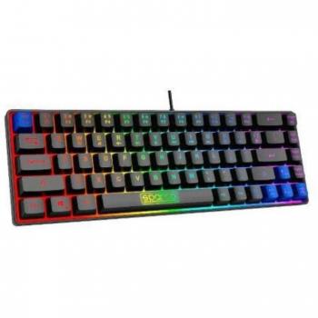 Teclado Sparco Gaming Ghost Retroiluminado Negro Español