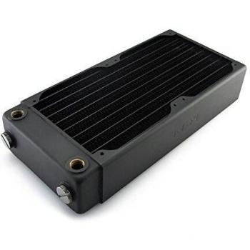 XSPC RX240 - Radiador de ventilador doble V3, color negro