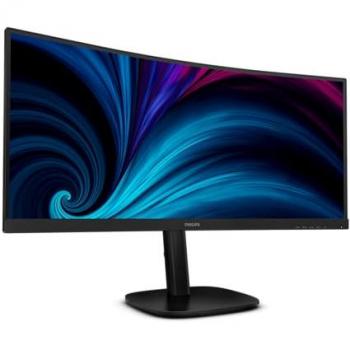 Monitor Curvo Philips 34 WQHD 3440x1440 VA 120Hz HDMI/DisplayPort/USB-C 4ms Black 34B2U3600C