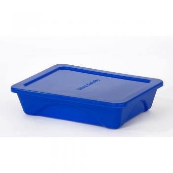 Con código de colores - Con seguridad Tubit recipientes de almacenamiento de alimentos, 2,4 litros - , 6 unidades