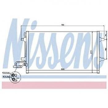 Nissens 940086 Sistemas de Aire Acondicionado