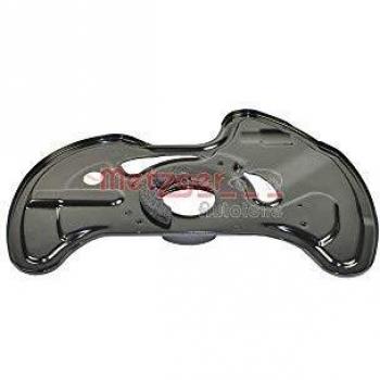 Chapa Protectora contra Salpicaduras para Disco de Freno METZGER 6115085 - Delantera Izquierda para Mercedes C-Klasse, E-Klasse, SLC, SLK