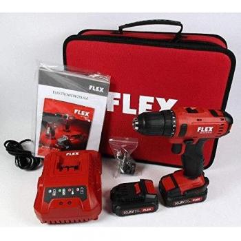 Flex DD 2G 10.8-LD drill Sin llave Negro, Rojo 875 g - Taladro eléctrico