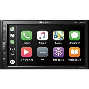 Pioneer SPH-EVO62DAB Radio Multimedia 1DIN 6.8 con CarPlay, Android Auto, DAB+, Bluetooth y Conexión para Cámara de Reversa