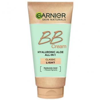 Crema BB Hidratante con Ácido Hialurónico y Aloe Vera para Todo Tipo de Piel - Ligera SPF 15 50ml