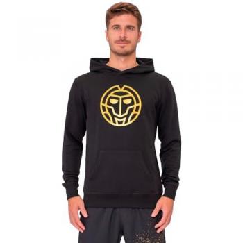 Camiseta de Manga Corta Bidi Badu Paris 2024 Chill para Hombres - Negro, Dorado, Talla S y Sudadera con Capucha Bidi Badu Paris 2024 Chill - Negro, Dorado