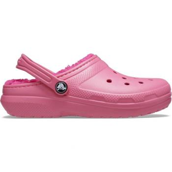 Zuecos de niños Classic Lined Clog Crocs - Color K rosa infantil - Talla 28-29