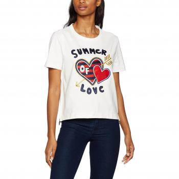 Tommy Hilfiger Cameron C-NK TOP SS, Parte de Arriba de Bikini para Mujer, Rojo