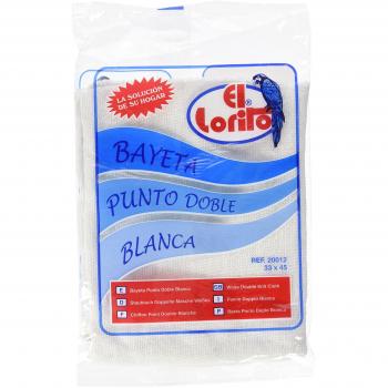 Bayeta el lorito punto blanco 33x45 ind.20012
