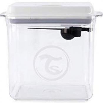 Twistshake Recipiente para Leche en Polvo 1700ml, Recipientes para Comida con Tapa Hermética, Contenedor Dispensador De Alimentos Sellados De Fórmula, Sin BPA, Transparente