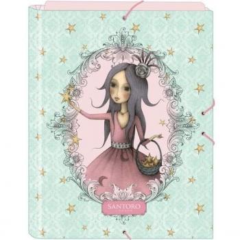 Carpeta Folio 3 Solapas Santoro Mirabelle Estella - Safta