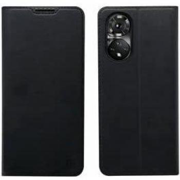 Funda Protectora Folio Stand Negra Diseñada para Honor 50