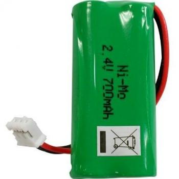 Pack de baterías 2,4V/700mAh NI-MH.