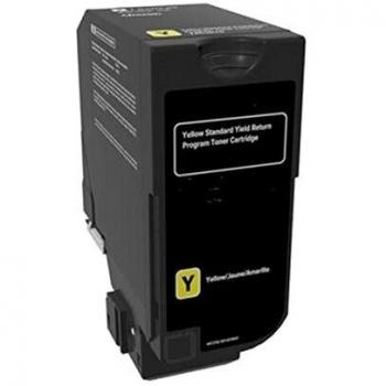 Tóner Compatible Amarillo C2320Y0 para impresoras Lexmark C2325, C2425, C2535, MC2325, MC2425 y MC2535 (2.3k)