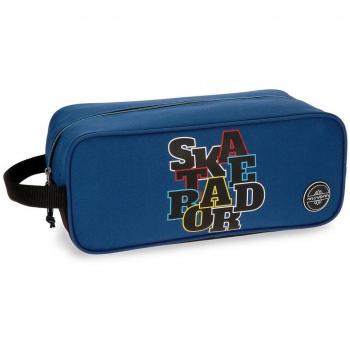 Movom Skateboard Zapatillero Azul 34x14x15 cms Poliéster
