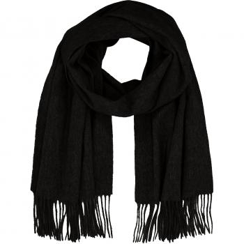 JACK & JONES Jacmontana Cashmere Woven Scarf Sts, Bufanda para Hombre, Negro