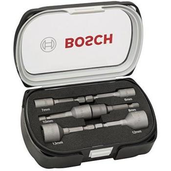 Bosch 2 608 551 079 - Set de 6 llaves de vaso - 50 mm; 6, 7, 8, 10, 12, 13 mm