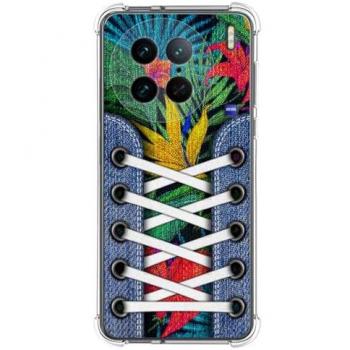 Funda de Silicona Antigolpes para Vivo X90 Pro 5G con Diseño Zapatillas 12