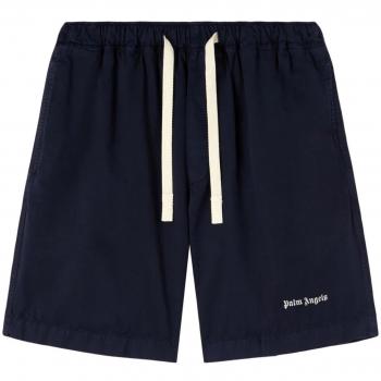 Palm Angels Casual Shorts - Color: Blue, Size: S, Male, with logo