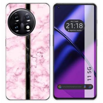 Funda de Silicona para OnePlus 11 5G con Diseño de Mármol 04