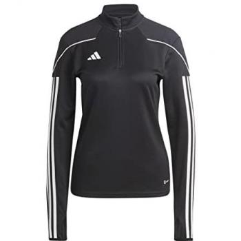 Camiseta de fútbol adidas Tiro 23 mujer, sudadera de fútbol para mujer, color negro, talla 2XL (50-52)