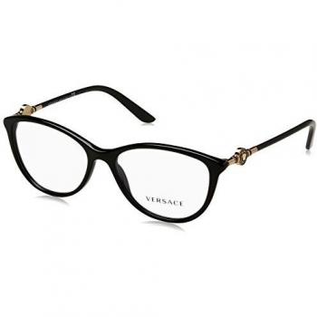 Versace 0Ve3175 Monturas de Gafas, Black, 54 para Mujer