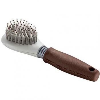 Hunter SPA Dual Brush with Bristles and Pins for Short and Long Hair, Size S