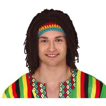 Peluca Rasta de Lana en caja