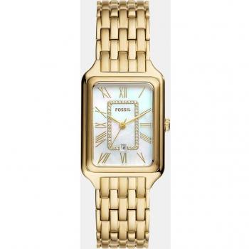 Fossil Raquel Ladies Gold Tone Mother of Pearl Watch ES5304