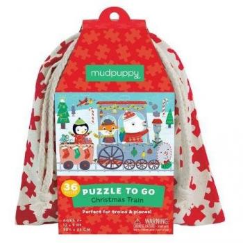 Christmas Train Puzzle to Go