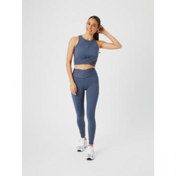 Björn Borg Studio Cross Tights - Blue, XL, High-Performance Athletic Leggings