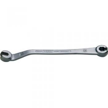 Llave de tubo de freno HAZET 612N-11, abierta, 11 mm, llave de estrella