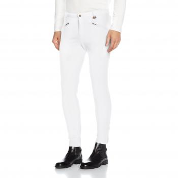 Hkm Pantalones de equitación básicos 1200 Blancos, 50 Pantalones, 1200 Blanco, 50